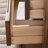 Retro simple solid wood TV cabinet