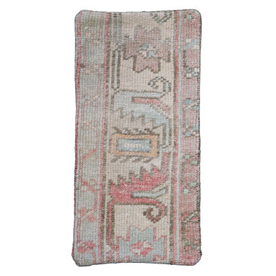 Housse de coussin rectangulaire en laine Anatolian