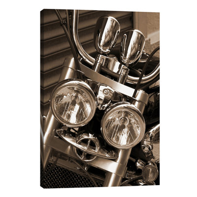 Harley Motorcycle - Print on Canvas