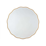 Candice Scalloped Beveled Wall Mirror