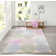 Delmar Handmade Tufted Wool Pastel/Pink/Sage Rug