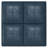 Avalon 35"W Upholstered Vegan Leather Modern Square Coffee Table Storage Ottoman with 4 Flip-Over Trays-1916693125