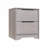 Black Wooden Nightstand with Two Drawers for Bedrooms and Other Places.-984767402