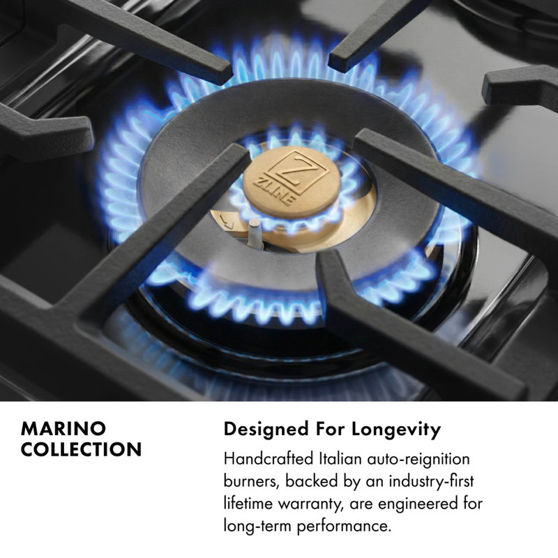 ZLINE 36 in. Marino Gas Range with 6 Burner DuoPro Cooktop and Gas Oven in Stainless Steel