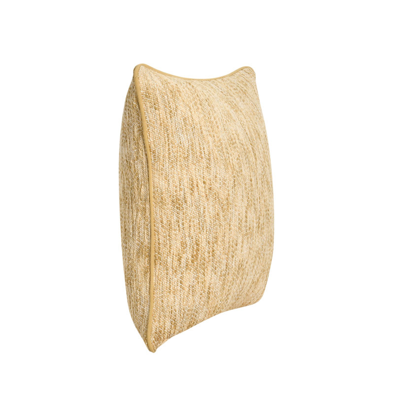 Sharma 22" Cedar Green Cotton Blend Throw Pillow