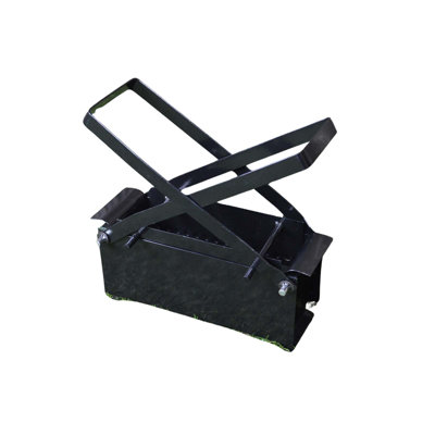 3.2 kg Matte Black Samuel Alexander 50 cm x 35 cm Fire Pit Tool Fire Pit Accessory