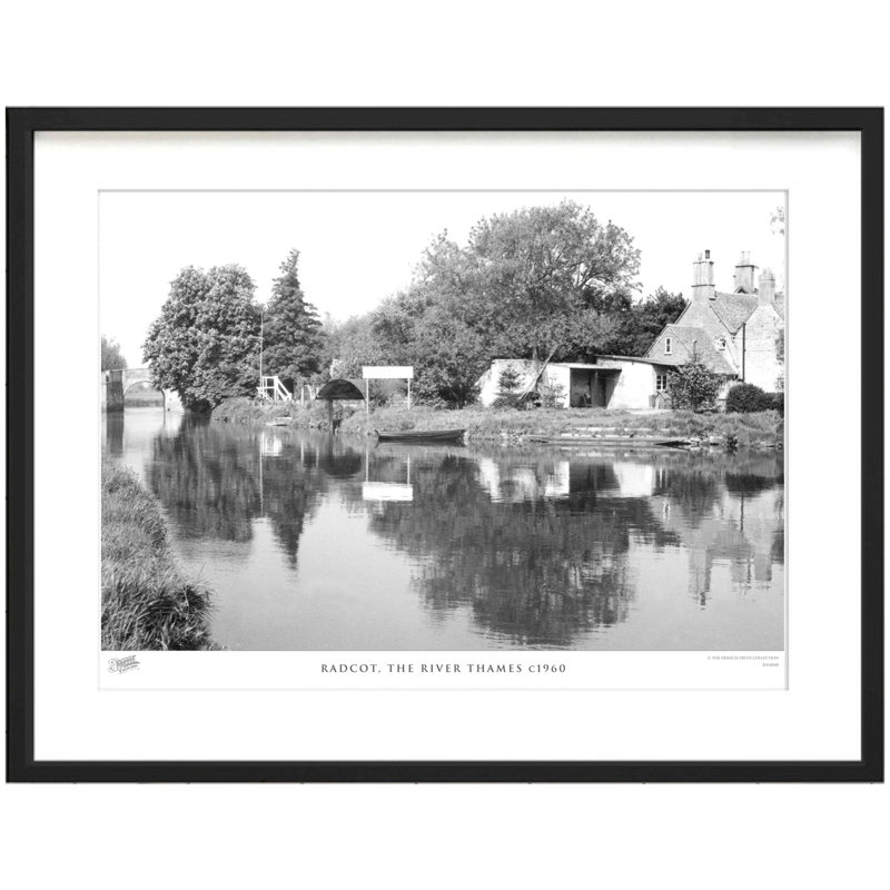 Radcot, The River Thames C1960 by Francis Frith - Single Picture Frame Print, 28cm H x 36cm W x 2.3cm D