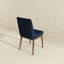 Ensemble de chaises de salle à manger en tissu bleu foncé Kate (ensemble de 2)-2068948104