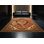 Tapis oriental traditionnel moelleux moelleux Dekalb - reliure brun clair