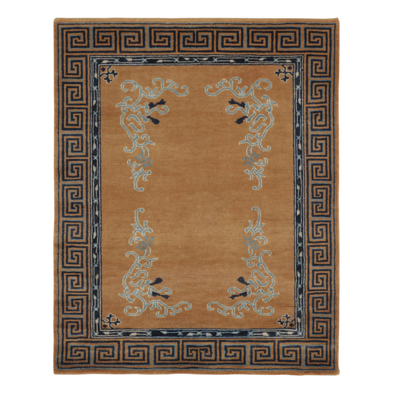 Art Deco Handmade Wool Area Rug