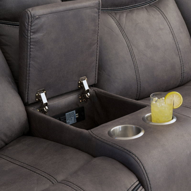 Gideon Grey Manual Reclining Sectional