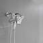 Double pomme de douche murale à 9 jets et robinet de douche à main 1,8 gallons par minute