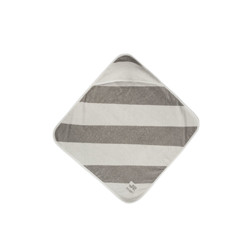 Serviette de bain douce et absorbante, 100% coton, 31,5 po x 31,5 po | Lavable à la machine à 104 ° F, couleur grise | Parfait pour l'heure du bain et l'utilisation quotidienne, doux pour la peau de bébé, durable et à séchage rapide