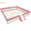 Upholstered Daybed Frame With Fence And Stairs-925590727