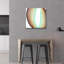  «Inner Pathway 1» par Alonzo Saunders, art mural en verre acrylique, 24 po x 24 po-1279627183