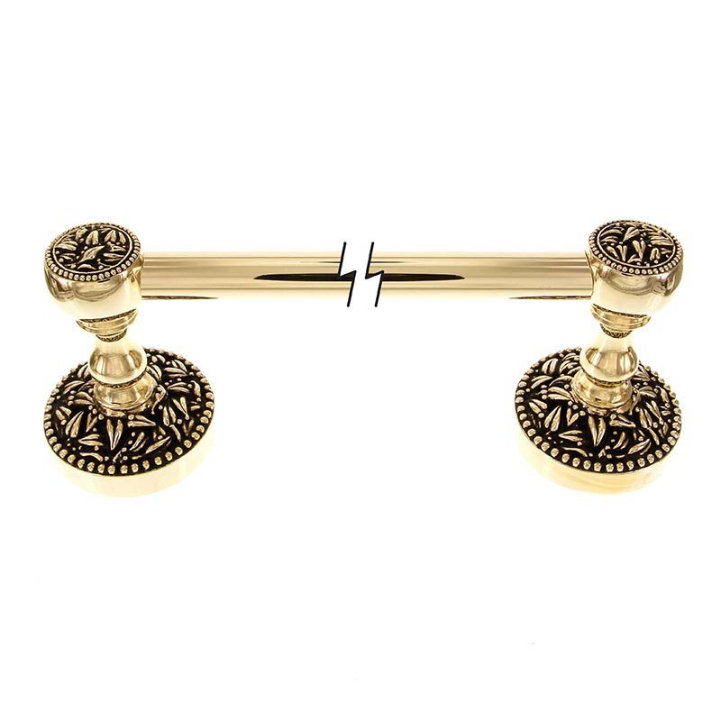 San Michele Towel Bar, Antique Brass, 3.62" H x 26.375" W x 2.43" D