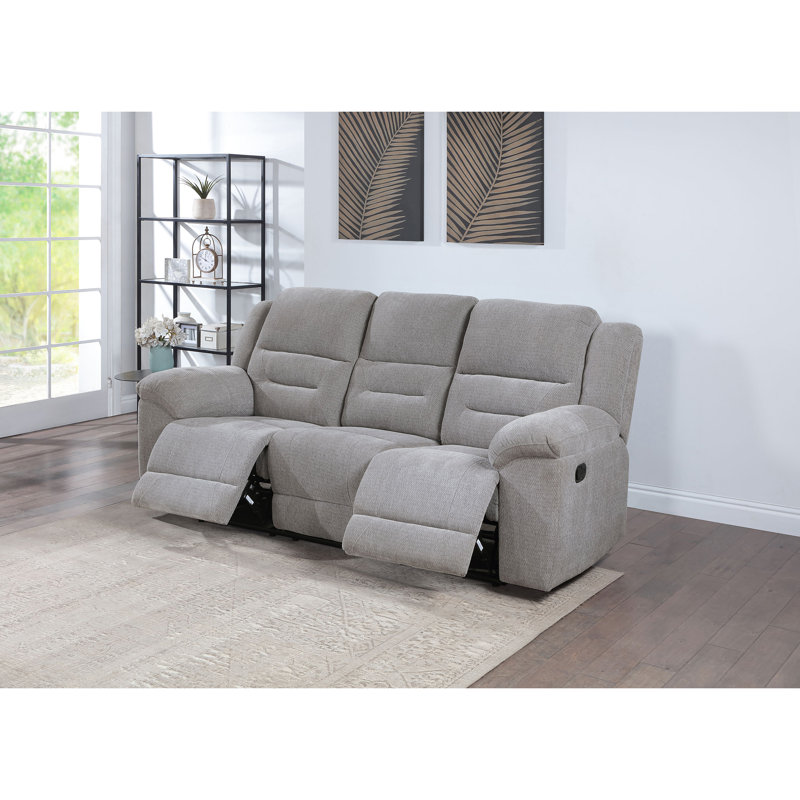 Canapé inclinable gris Sebring