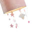 20 cm H Drum Velvet Pendant Shade ( Screw On ) in Pink