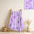 White/Purple Floral