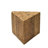 Triangle Side Table Natural Wood-474364939