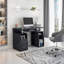 Bureau d'ordinateur complet avec rangement-2095380562