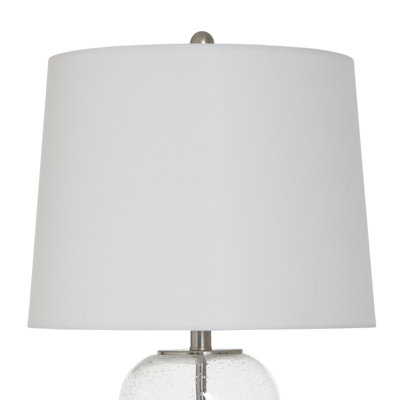 Aimme - Lampe de table transitionnelle - Verre transparent
