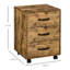 Cappello 3 Drawer Filing Cabinet