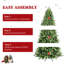 Arbre de Noël épinette pré-éclairé-937089753