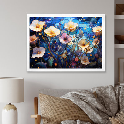 " Beige Blue Morning Glory Morning Glory "