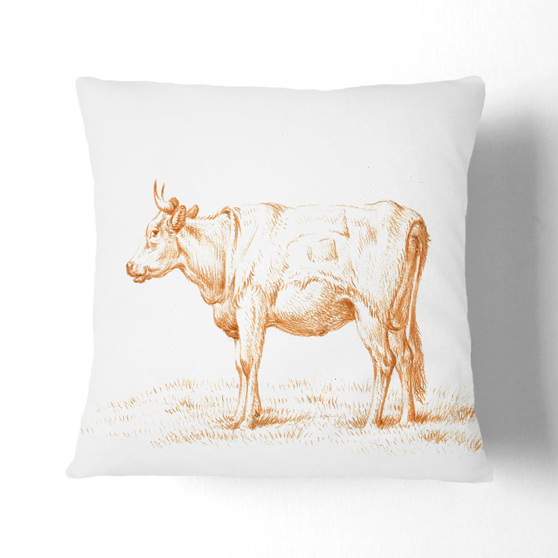 Square Throw Cushion, White, 55cm H x 55cm W x 20cm D
