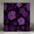 Mauve foncé, floral