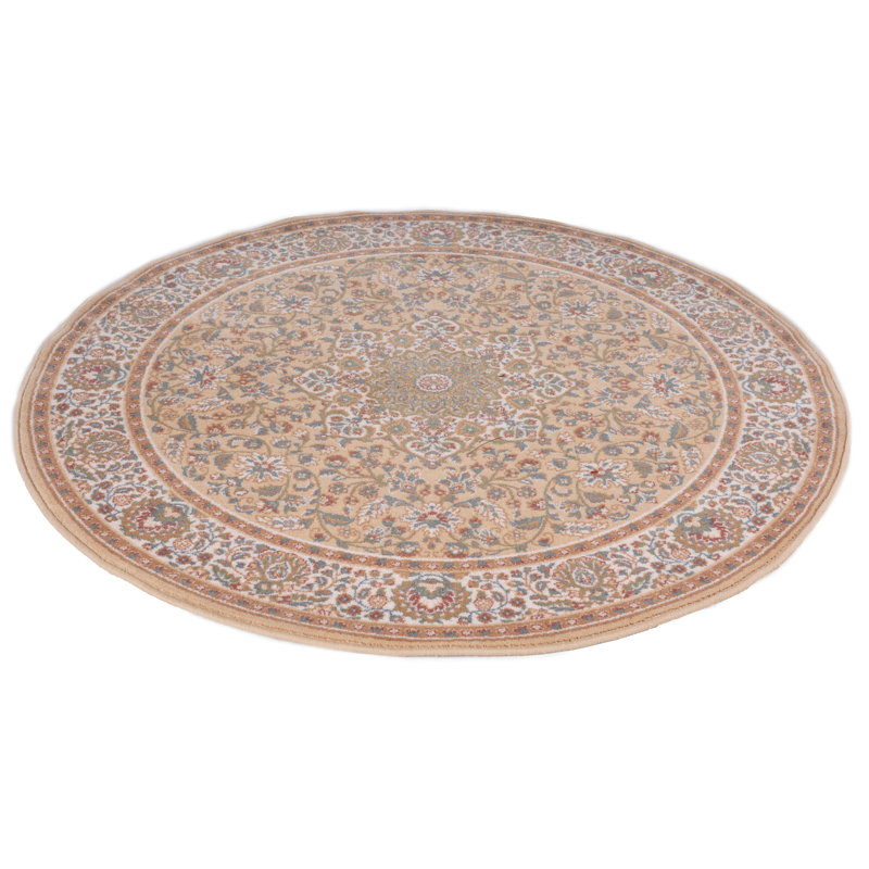 Oriental Area Rug, Round 133cm