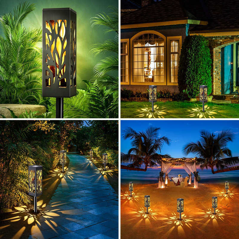 Chrome Solar Powered Integrated LED Pathway Light