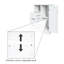 Armoire de rangement à une porte avec 3 tiroirs-34810543