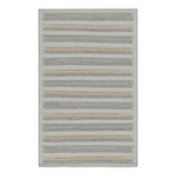 Scandinavian Hand Knotted Wool Geometric Area Rug