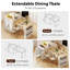 Kitchen Island with Extendable Dining Table-2033027141