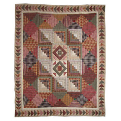 Country Roads Quilted Throw Blanket