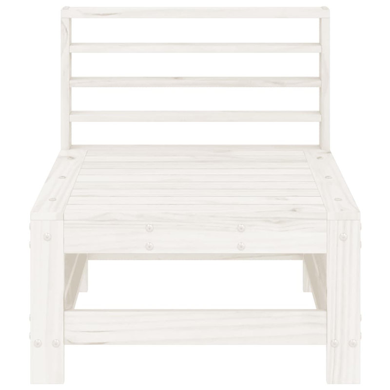 57.5cm Wide Rectangle Patio Sofa, White