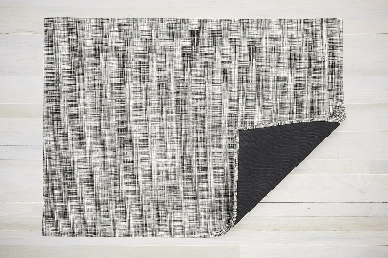 Chilewich Mini Basketweave Handwoven Grey Indoor/Outdoor Rug | Wayfair.ie