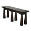 Tutankhamun 81'' W Glass Console Table