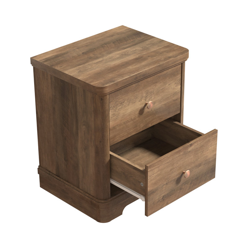 Burkhart Traditional 3 Pieces Bedroom Set, 3 Pcs: Chest, 2 Nightstands