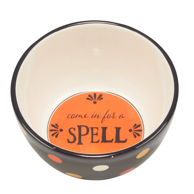 Spooky Halloween Set Of 4 Ice Cream Bowl