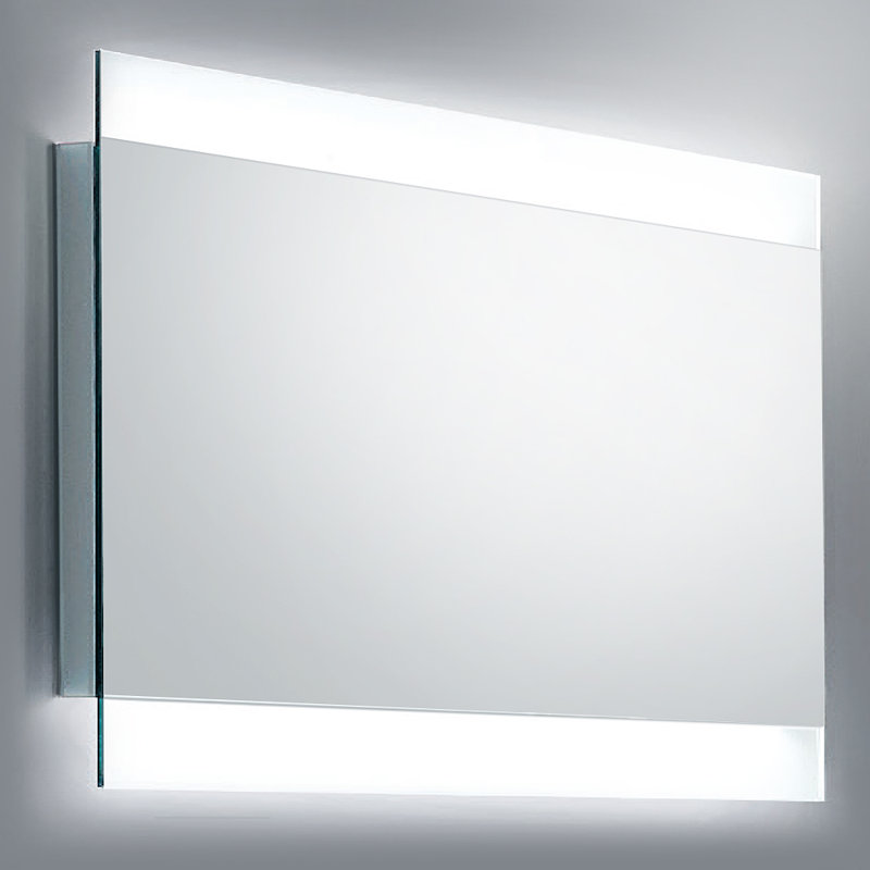 Brummett Metal Flat Wall Mirror