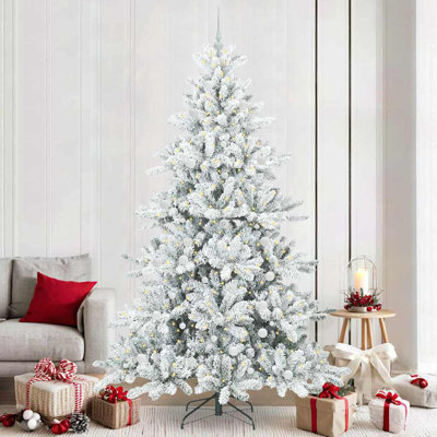 Artificial Hinged Christmas Tree with 300 LEDs