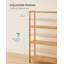 60cm W Bamboo / Rattan Shelving Unit