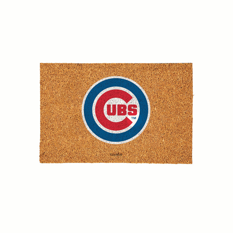 Grand tapis couleur coco 36 po x 24 po Chicago Cubs