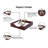 Decozen Dragonfly Metal Arm Solid Wood Napkin Holder – Elegant Christmas Gift for Kitchen Decor