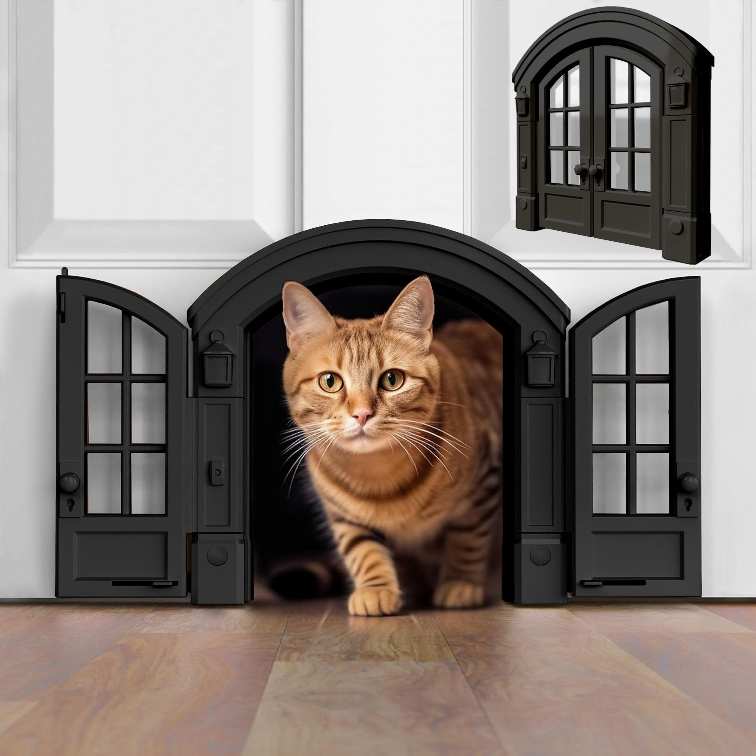 Ubuy Cat Door For Wall Cat Accessories For Indoor Cats Large Cat
