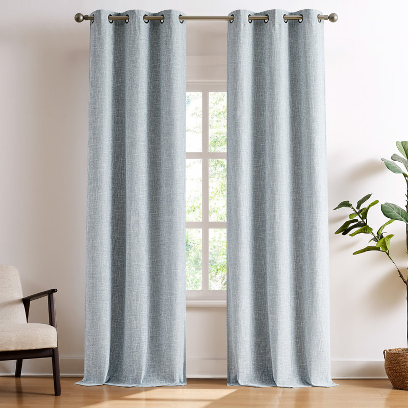 Brookstone Percy Blackout 2-Panel Window Curtain Set, 38" x 96"