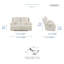 Causeuse inclinable 69 po Rosser-1464977868